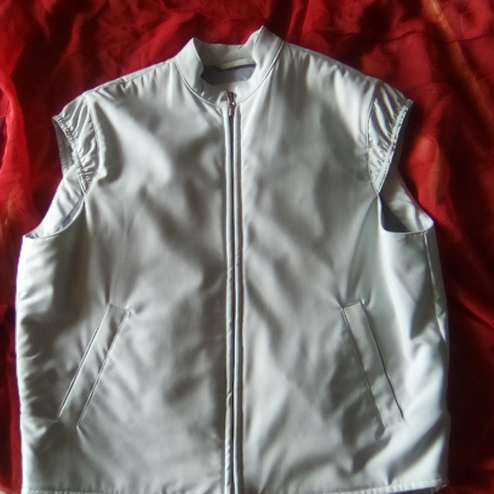 Loro Piana Light Gray All Weather Vest Perfect Condition